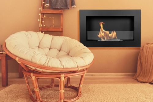 Hangende bio-ethanolhaard met glas 650x400 SLIM – zwart gestructureerd mat biokominek_650x400_slim_czarny_mat_z_otwierana_szyba_aranzacyjne_01