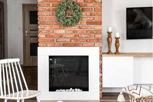 Bio-ethanolhaard Asne witte mat met glas biokominek_asne_bialy_z_szyba_aranzacja_01