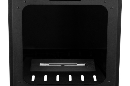 Vrijstaande bio-ethanolhaard met glas Kozen mini zwart mat biokominek_koza_mini_czarny_mat_z_szyba_09