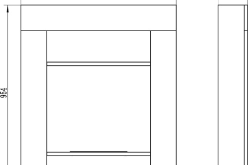 Bio-ethanolhaard Concrete Loft biokominek_portalowy_concrete_loft_wymiary