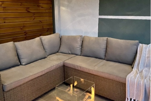 Vrijstaande bio-ethanolhaard Sunset garden – zwart gestructureerd mat biokominek_sunset_garden_czarny_aranzacyjne_02