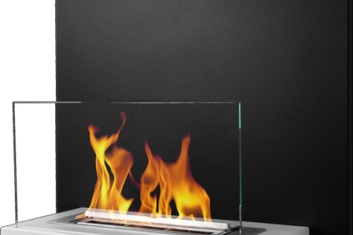 Hangende bio-ethanolhaard zwart- witte board met glas biokominek_wiszacy_board_czarno-bialy_z_szyba_01