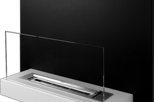 Hangende bio-ethanolhaard zwart- witte board met glas biokominek_wiszacy_board_czarno-bialy_z_szyba_04