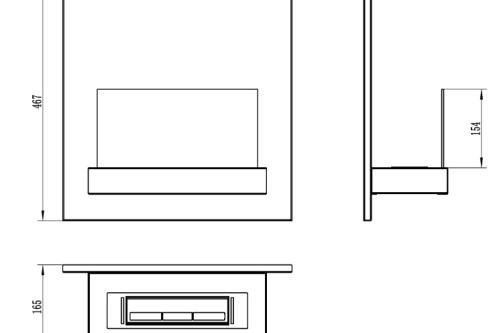 Hangende bio-ethanolhaard zwart- witte board met glas biokominek_wiszacy_board_czarny_z_szyba_wymiary_1440541619