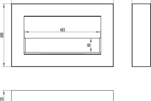Hangende bio-ethanolhaard met glas 650x400 Box – witte biokominek_wiszacy_box_650x400_z_szyba_wymiary__444969051