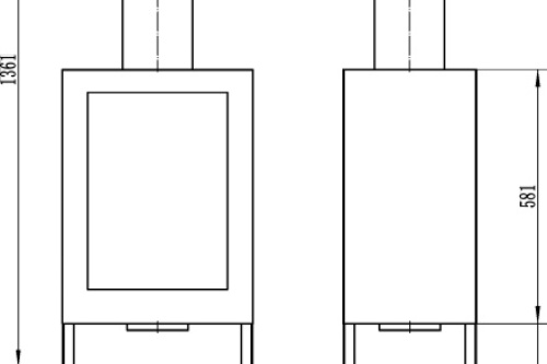 Vrijstaande bio-ethanolhaard Kozen zwart mat biokominek_wolnostojacy_kozen_czarny_mat_wymiary