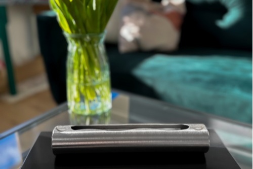 Vrijstaande bio-ethanolhaard Stainless zwart glans biokominek_wolnostojacy_stainless_czarny_aranzacja_3