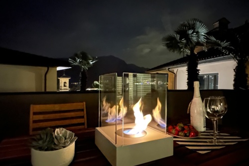 Vrijstaande bio-ethanolhaard Sunset garden mini – witte mat biokominek_wolnostojacy_sunset_garden_mini_bialy_aranzacja_5