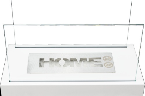 Vrijstaande bio-ethanolhaard Home – witte mat biokominek_wolnostojacy_z_szybami_home_bialy_01