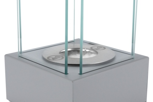 Smart Grijs gestructureerd mat biokominek_wolnostojacy_z_szybami_smart_szary_01