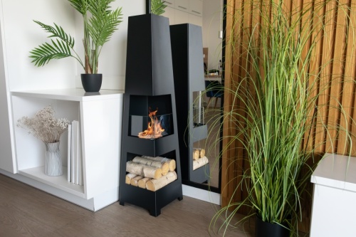 Vrijstaande bio-ethanolhaard Pyramid Garden zwart pyramid_garden_czarny_mat__aranzacja_03